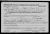 Registration Card WW1