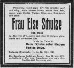 Steup, Else Ida - Todesanzeige